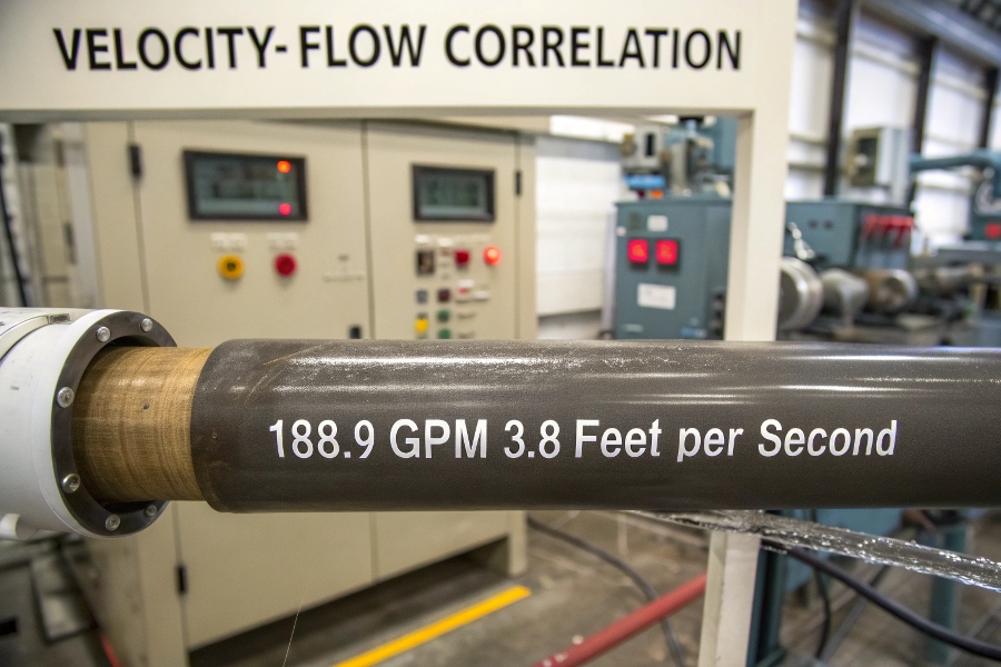 velocity flow relationship