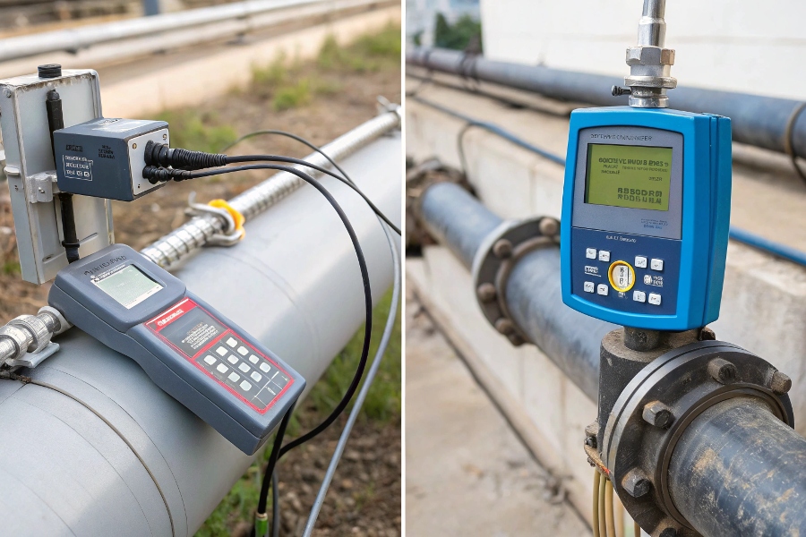 ultrasonic vs electromagnetic
