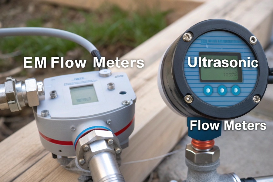 EM vs ultrasonic comparison