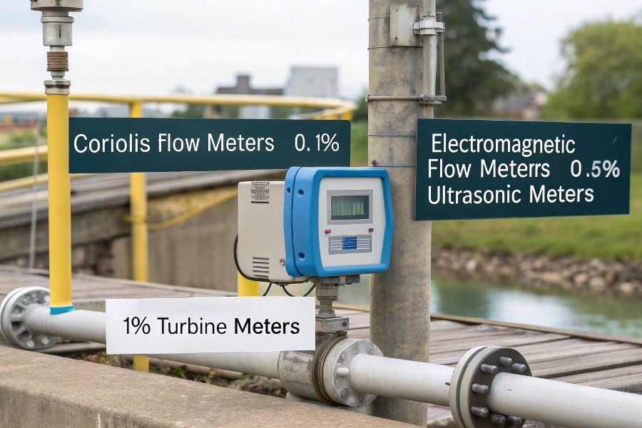 flow meter types comparison