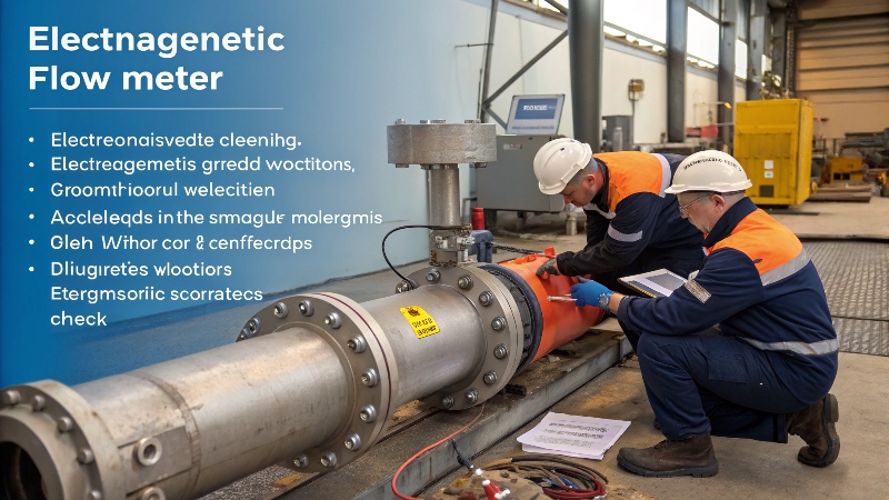 electromagnetic flow meter maintenance
