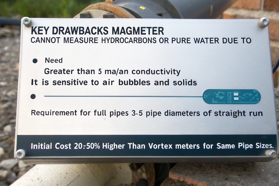 magmeter limitations diagram