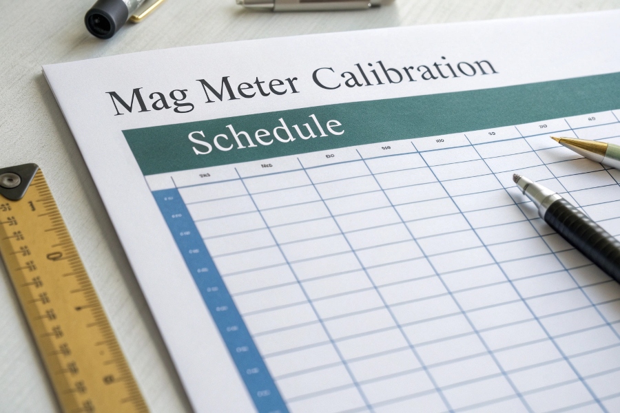 calibration frequency graph