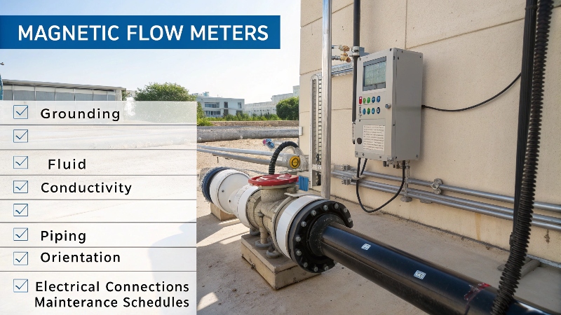 flow meter installation requirements