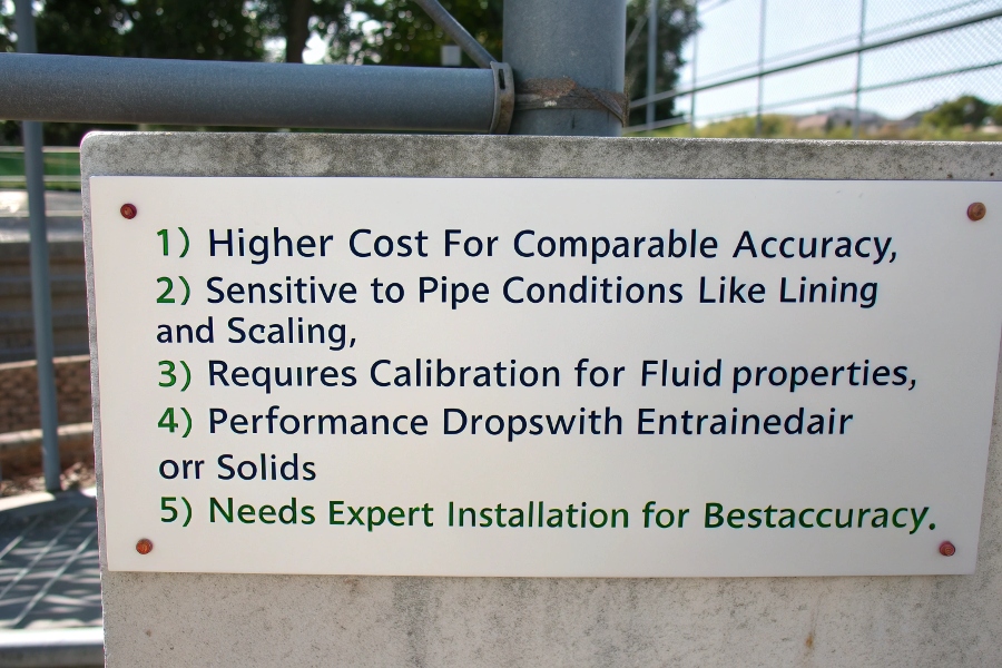 ultrasonic drawbacks