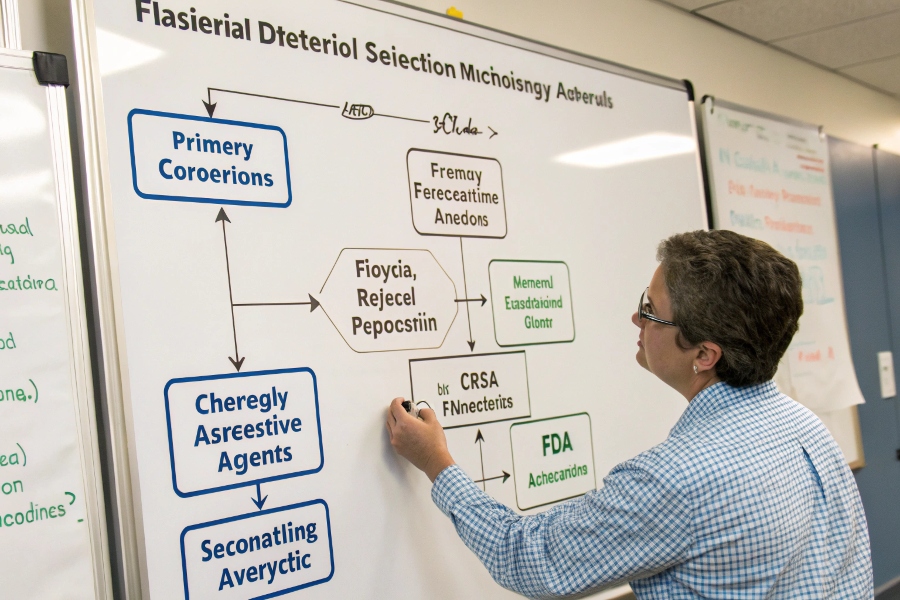 material selection flowchart