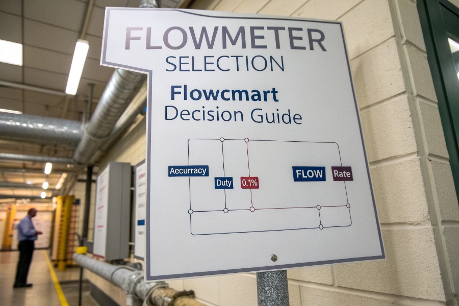 flowmeter selection flowchart