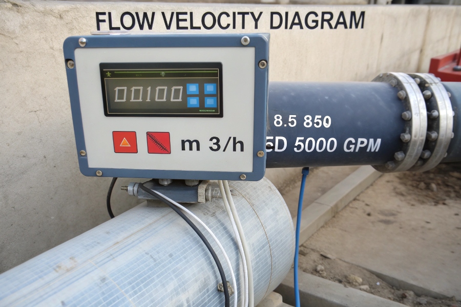 flow velocity diagram