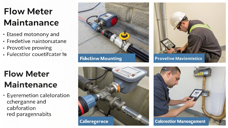 flow meter maintenance steps