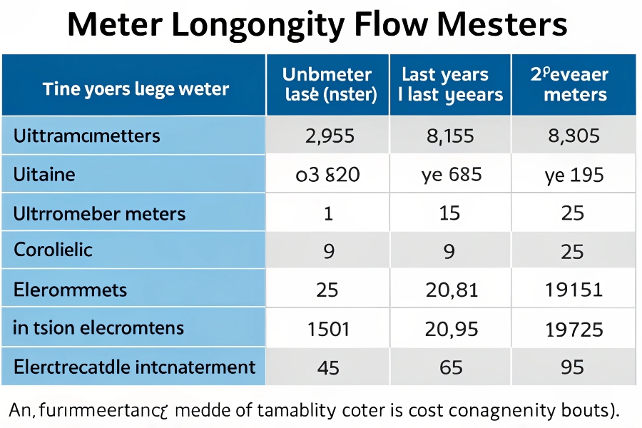 meter longevity chart