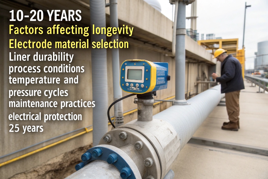 flow meter lifespan