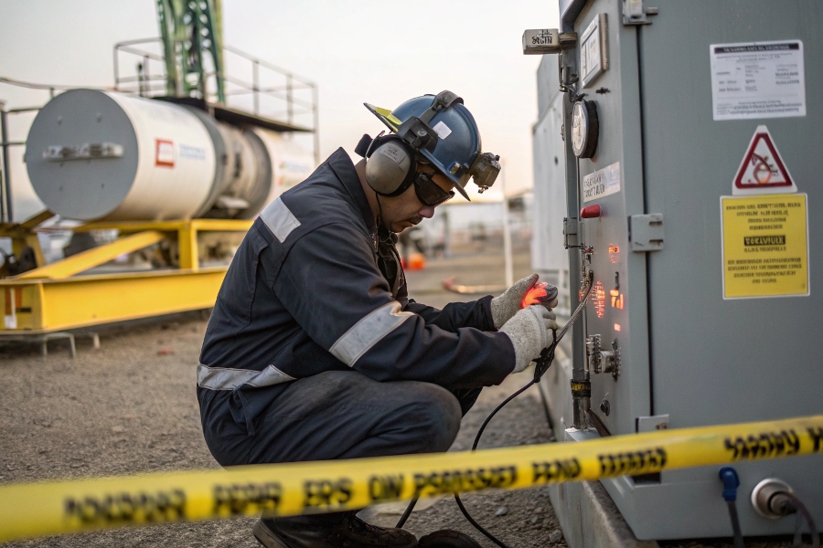 technician at work