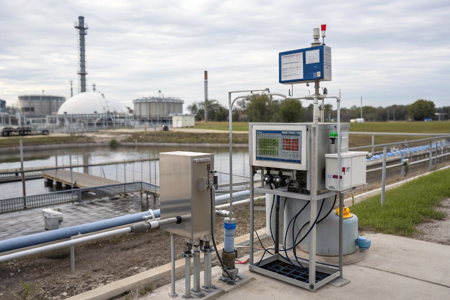 flow monitoring station