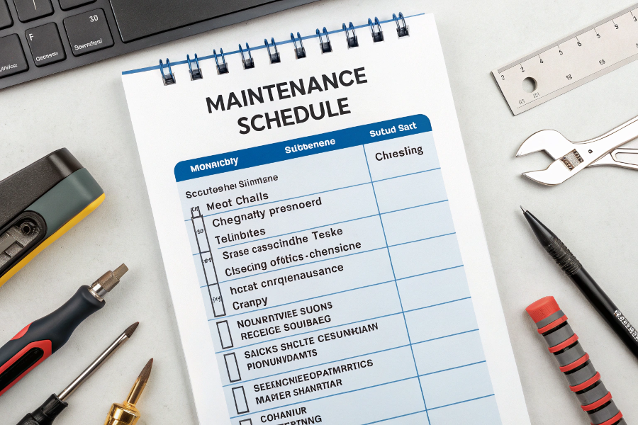 maintenance schedule