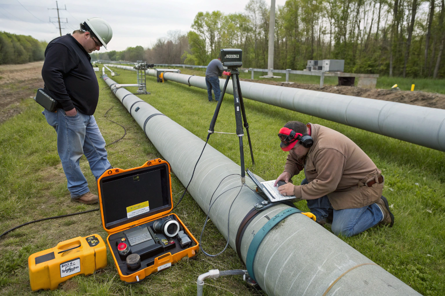 field measurement setup