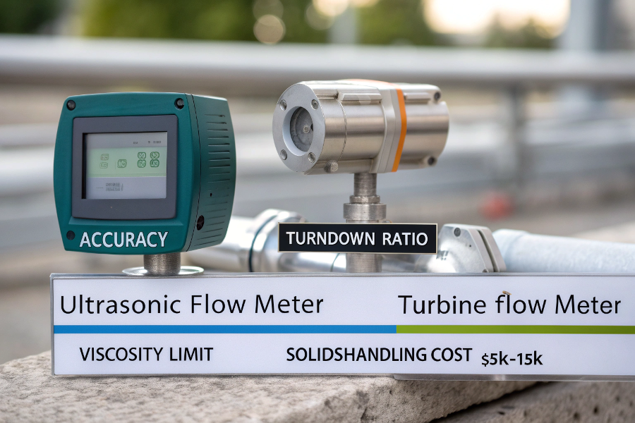 ultrasonic vs turbine