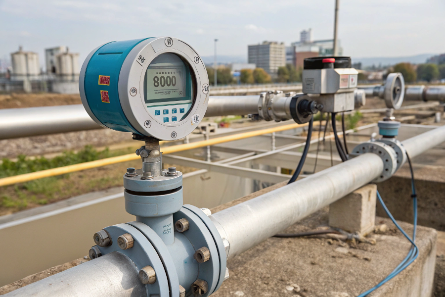sewage flow meter types