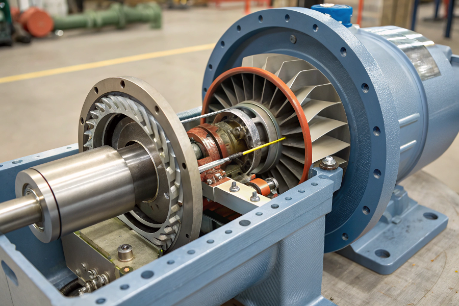 turbine meter cutaway