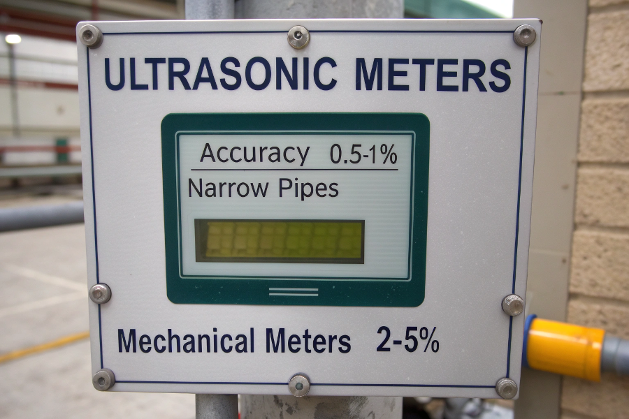 ultrasonic meter accuracy diagram