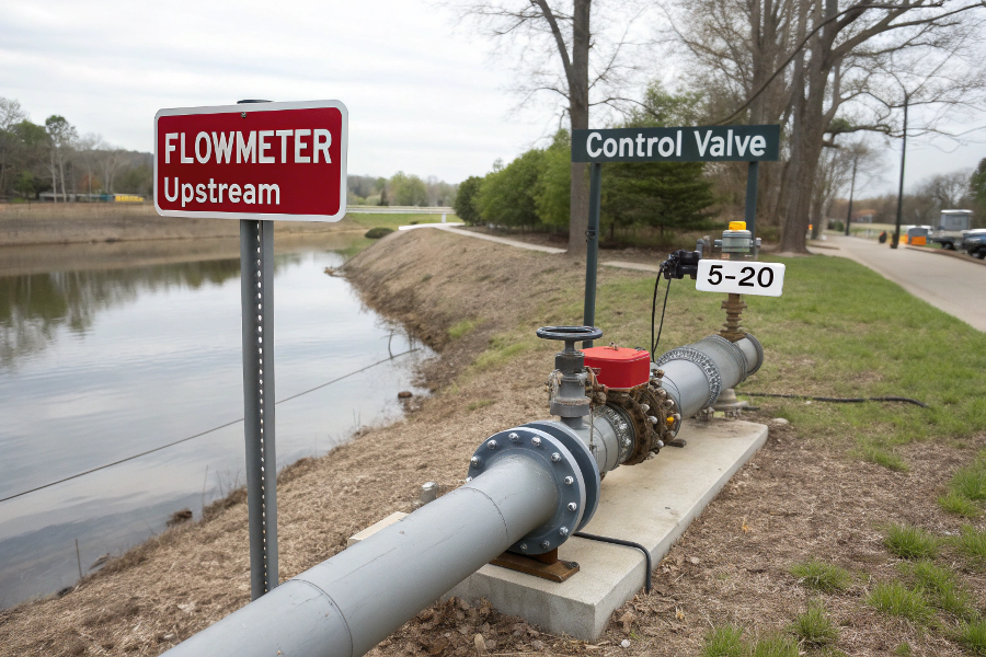 meter-valve-placement