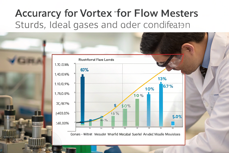 vortex meter accuracy graph