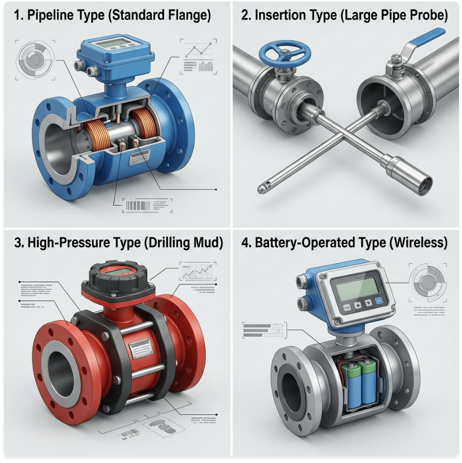 Soaring Instrument Magnetic Flow Meter Product Family