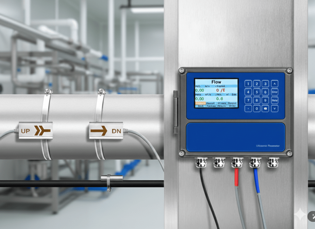 Ultrasonic Flow Meter for Ultrapure Water
